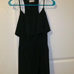 Black dress. Knee length